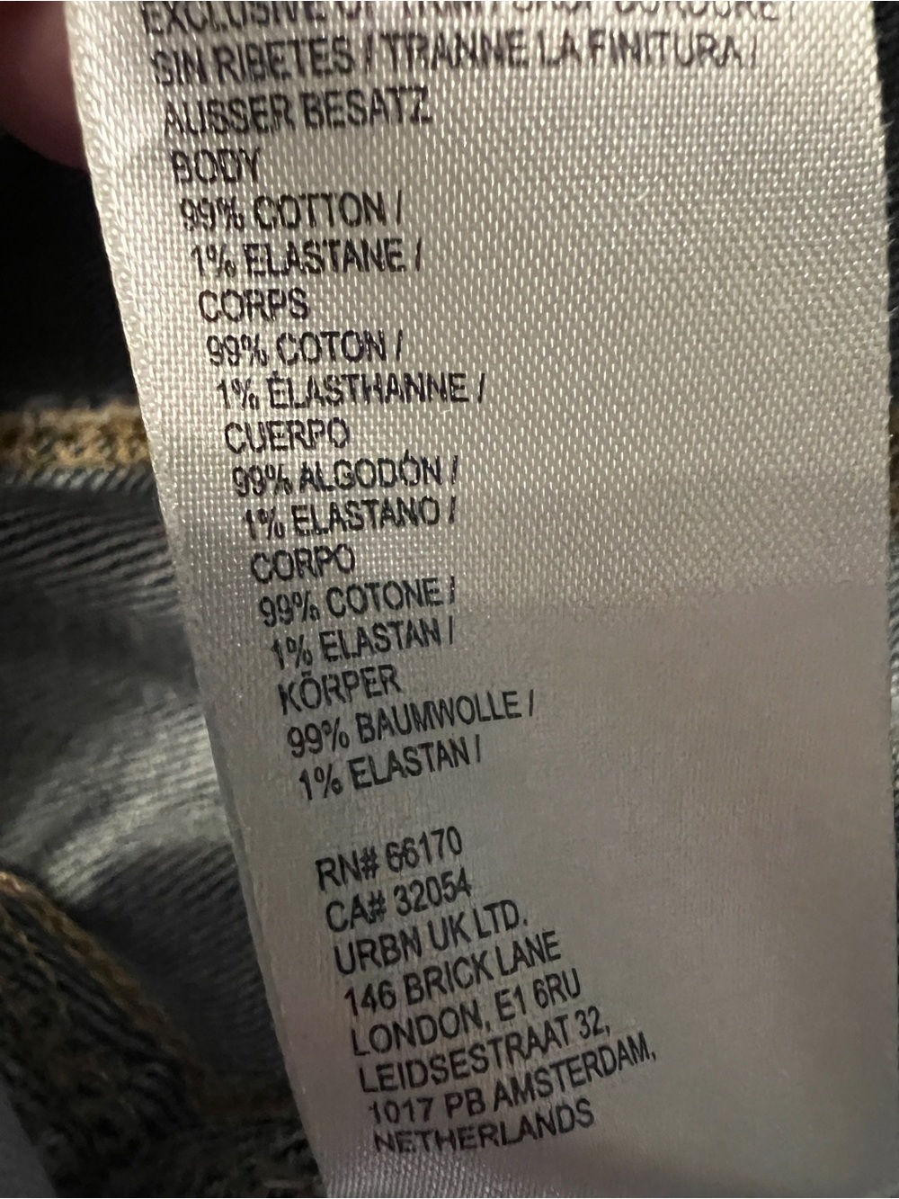 Pilcro Woman’s Light Blue barrel leg Denim Jeans 22W - Picture 5 of 5